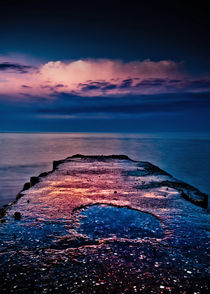 Ashbridges Bay Toronto Canada Dock At Sunrise 1 by Brian Carson