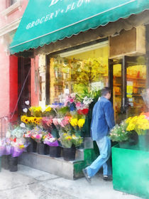 Hoboken NJ - Neighborhood Flower Shop von Susan Savad