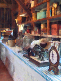 General Store With Scales by Susan Savad
