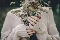 dead flowers autumn von Inna Mosina