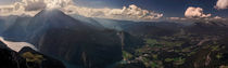 Alpenpanorama von Martin Schaier