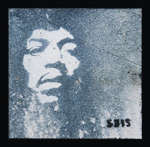 Jimi Hendrix Blue von Smitty Brandner