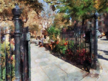 Manhattan NY - Abingdon Square Park Greenwich Village von Susan Savad