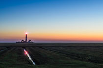 Leuchtturm Westerheversand von Dennis Südkamp
