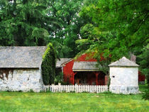 Red Farm Shed von Susan Savad