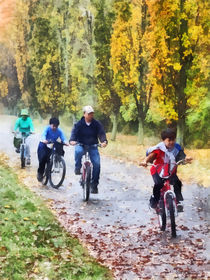 Family Bike Ride by Susan Savad