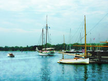 Boats on a Calm Sea von Susan Savad