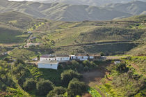 Village Hidden in the Mountains von Angelo DeVal