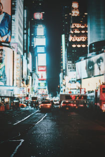 Times Square bei Nacht von Florian Kunde