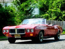 Red Firebird Convertible von Susan Savad