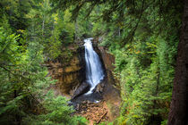 Miners Falls, Munising, Michigan. von David Hare