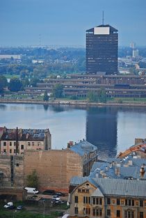 Riga from above... 2 by loewenherz-artwork