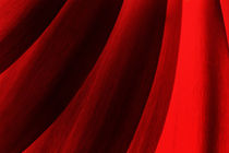 Red Abstract of Chrysanthemum Petals von John Williams