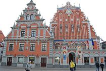 Schwarzhäupterhaus in Riga... von loewenherz-artwork