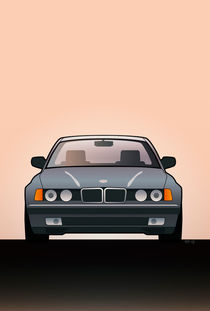 Modern Euro Icons Series Bmw E32 740i by monkeycrisisonmars