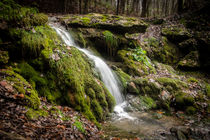 Latvian waterfall von Janis Upitis