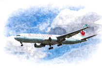 Air Canada Boeing 767 Art von David Pyatt