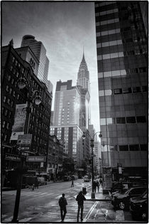New York Midtown Manhattan and Chrysler Building by Thomas Schaefer