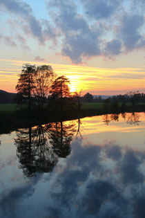 Sonnenuntergang im Oktober 2 von Bernhard Kaiser