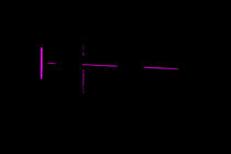 Funkspruch [Serie Linen & Kurven - violett] von crazyneopop