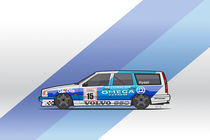 Volvo 850R TWR 1994 British Touring Car Championship (Poster) von monkeycrisisonmars