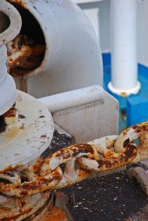 details on a ferryboat between Malta and Gozo... 5 by loewenherz-artwork