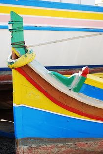 fisherboats in Marsaxlokk, Malta... 10 von loewenherz-artwork
