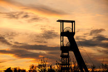 Zechenturm im Sonnenuntergang von Michael Blahout