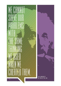 Albert Einstein Quote von Jon Briggs | dzynwrld