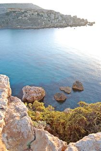 Ghajn Tuffieha Bay, Malta... 2 by loewenherz-artwork