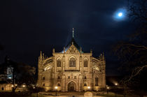 Vollmond in Kutna Hora (Kuttenberg)  von Christian Hallweger