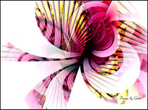 Digital Fraktale Blume von bilddesign-by-gitta