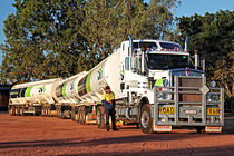 Road Train by Christian Hallweger