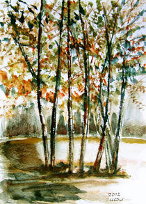 Herbstlandschaft by Irina Usova