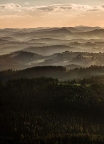 Sunset in Beskidy Mountains von Jarek Blaminsky