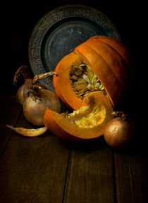 Still life with pumpkin von Jarek Blaminsky