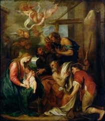 Adoration of the Shepherds  by Sir Anthony van Dyck