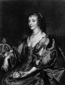 Henrietta Maria  by Sir Anthony van Dyck