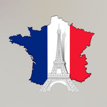 Pray For Paris 1 by Peter  Awax