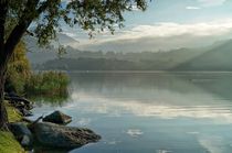 Ruhe am Luganersee von Bruno Schmidiger