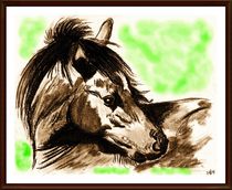 ~Pretty Young Foal~ by Sandra  Vollmann