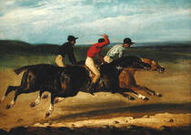 The Horse Race  von Theodore Gericault