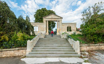 Monzingen - Aufgang zum Friedhof by Erhard Hess