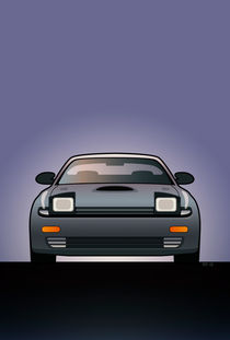 Modern Japanese Icons Series Toyota Celica  GT-Four All-Trac Turbo ST185 by monkeycrisisonmars