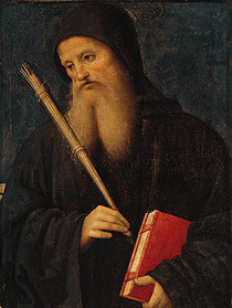 St. Benedict  von Pietro Perugino