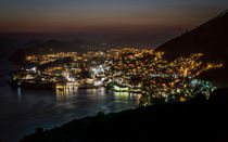 Dubrovnik at night by Jarek Blaminsky