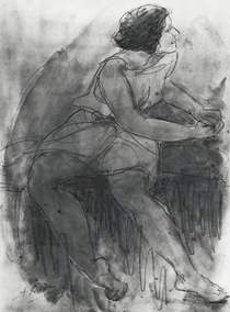 Isadora Duncan  von Auguste Rodin