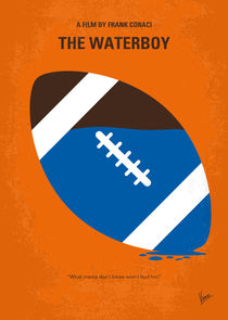 No580 My The Waterboy minimal movie poster von chungkong