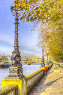 River Thames Path Art by David Pyatt