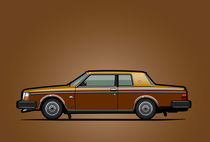 Volvo 262C Bertone Brick Coupe 200 Series Gold-Bronze  von monkeycrisisonmars